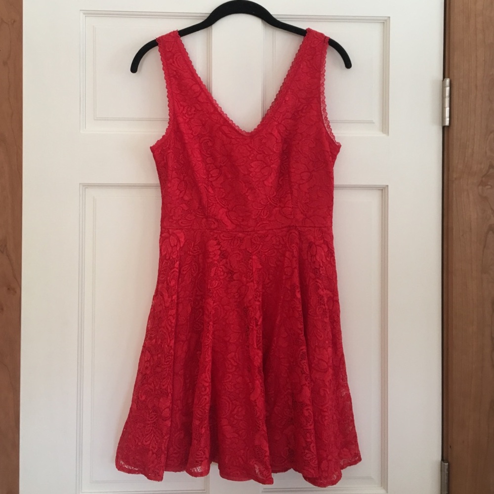 Little Lacy Red dress